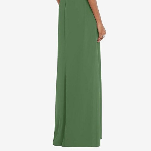 After Six 1563...Strapless Sweetheart Maxi Dress....Vineyard Green...Size 16 - Picture 4 of 7